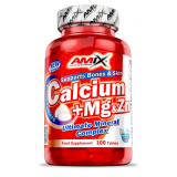 Amix Calcium+Mg+Zn (kalcio, magnio ir cinko kompleksas) 100 tabl.