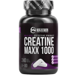 MaxxWin Creatine Maxx 1000 240 kramtomų tablečių (žaliojo obuolio skonio)