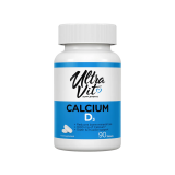 UltraVit Calcium & Vitamin D3 (Kalcis su Vitaminu D3) 90 tabl.