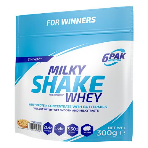 6PAK Nutrition Milky Shake Whey 300g