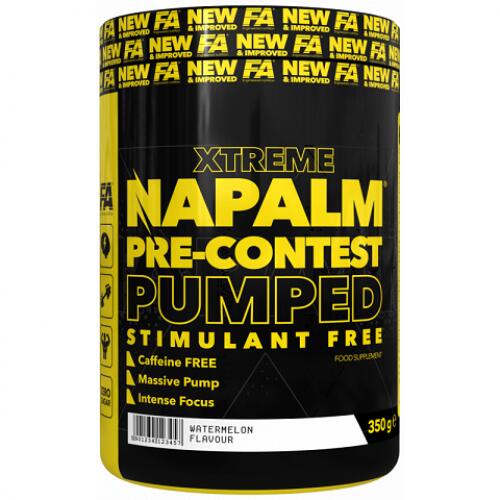 FA Xtreme Napalm Pre-Contest Pumped 350g (Stimulant free)