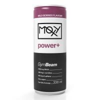 GymBeam Moxy Power+ energetinis gėrimas su BCAA amino rūgštimis 330 ml