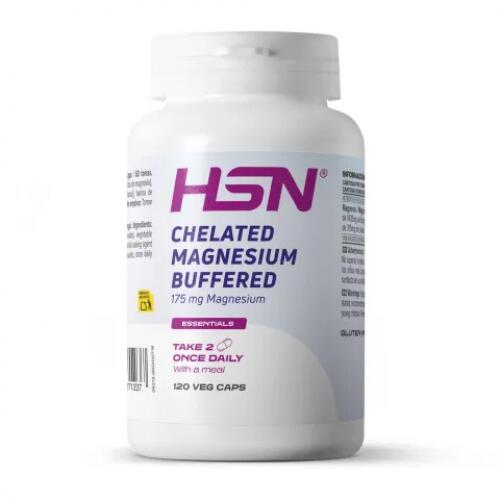 HSN Chelated Magnesium (magnio bisglicinatas) 30 arba 120 kaps.
