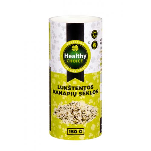 Healthy Choice Lukštentos kanapių sėklos 150g