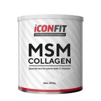 ICONFIT MSM kolagenas + vitaminas C 300g