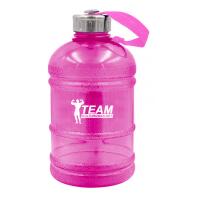 Team Kulturizmas.net rožinė vandens gertuvė 1 litro