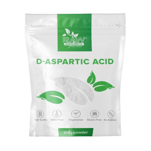 Raw Powders D-Aspartic Acid 100 g (DAA)