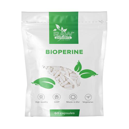 Raw Powders Bioperine 60kaps