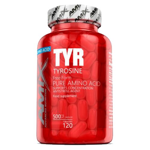Amix Tyrosine (L-tirozinas) 120 kaps.