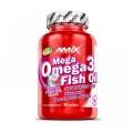 Amix Mega Omega 3 Fish Oil (žuvų taukai) 90 kaps.