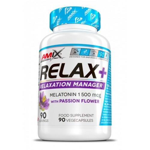 Amix Performance Relax+ (melatoninas) 90 kaps.