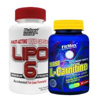 Fitmax Base L-Carnitine + Nutrex Lipo 6