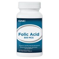GNC Folic Acid 400 100 tabl. (folio rūgštis)