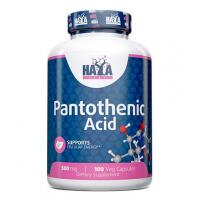Haya Labs Pantothenic Acid (Pantoteno rūgštis vitaminas B5) 100kaps