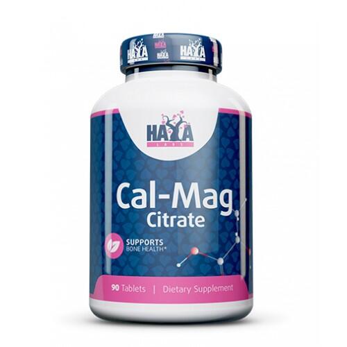 Haya Labs Cal/Mag Citrate (kalcio ir magnio citratas) 90 tabl.
