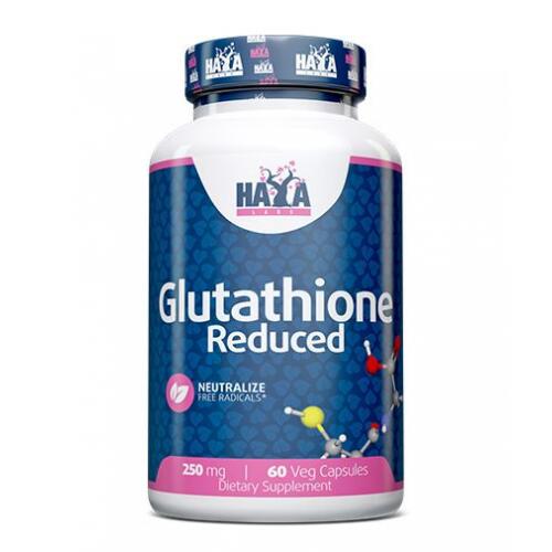 Haya Labs Glutathione Reduced (Glutationas) 60kaps