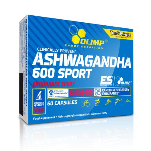 Olimp Ashwagandha 600 Sport (KSM-66) 60 kaps.
