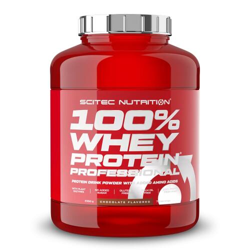 Scitec 100% Whey Protein Professional (išrūgų baltymų koncentratas ir izoliatas)
