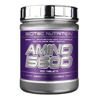 Scitec Amino 5600 (esminių ir svarbiausių aminorūgščių formulė)