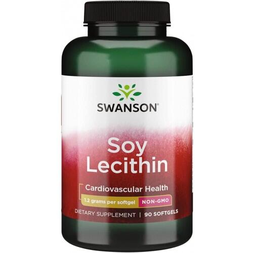 Swanson Lecithin (Lecitinas) 1200 mg 90 kaps.
