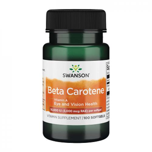 Swanson Beta Carotene (Vitaminas A) 100kaps.