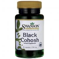 Swanson Black Cohosh (Kekinės juodžolės) 60 kaps.