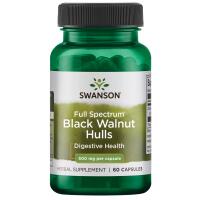 Swanson Black Walnut (juodasis riešutmedis) 60 kaps.