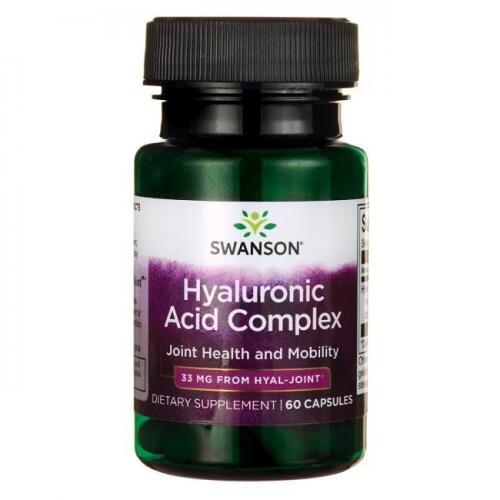 Swanson Hyal - Joint Hyaluronic Acid Complex 60 kaps.