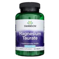 Swanson Magnesium Taurate (magnio tauratas) 100mg 120 tabl.