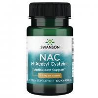 Swanson NAC (N-Acetyl Cysteinas) 100kaps