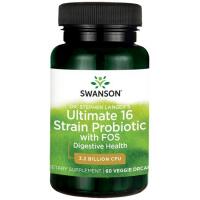 Swanson Ultimate 16 Strain Probiotic (probiotikai) 60 kaps.