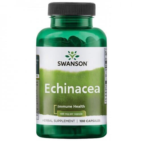 Swanson Echinacea (Ežiuolė) 400 mg 100 kaps.
