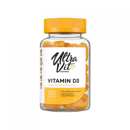 UltraVit Gummies Vitamin D 60gum.